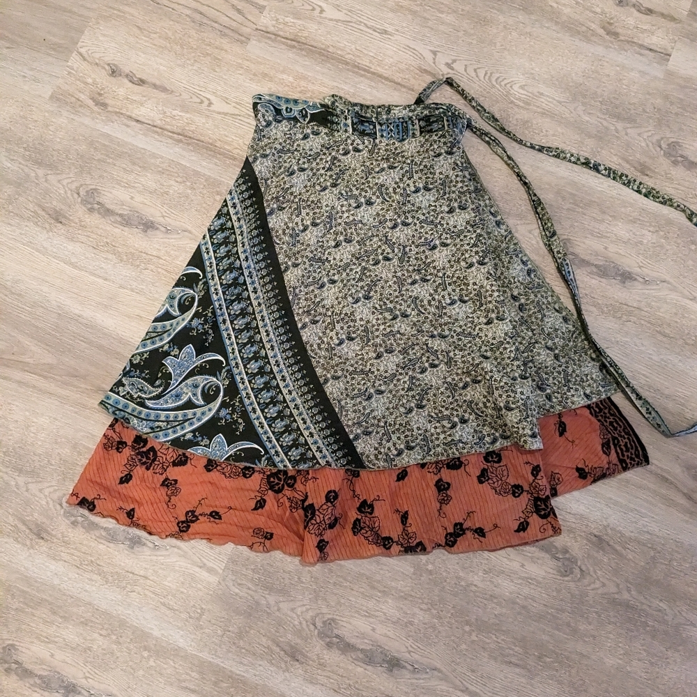 Wrap skirt